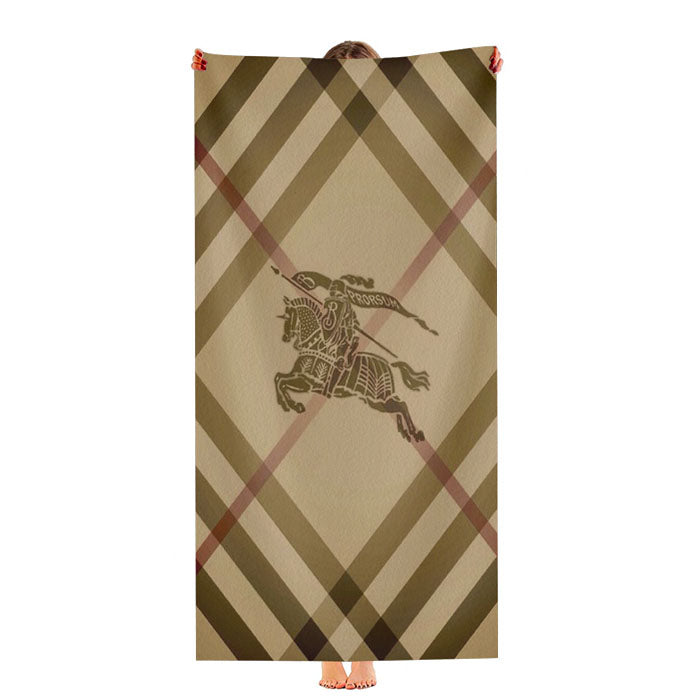 Burberry Pattern Prorsum Ultra-Soft Luxury Bathroom Towels