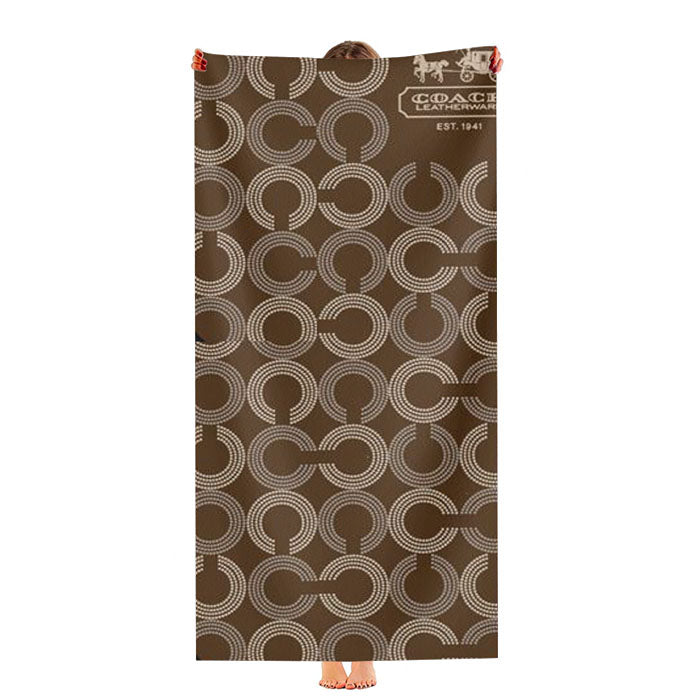 Coach Ultra-Soft Luxury Bathroom Towels