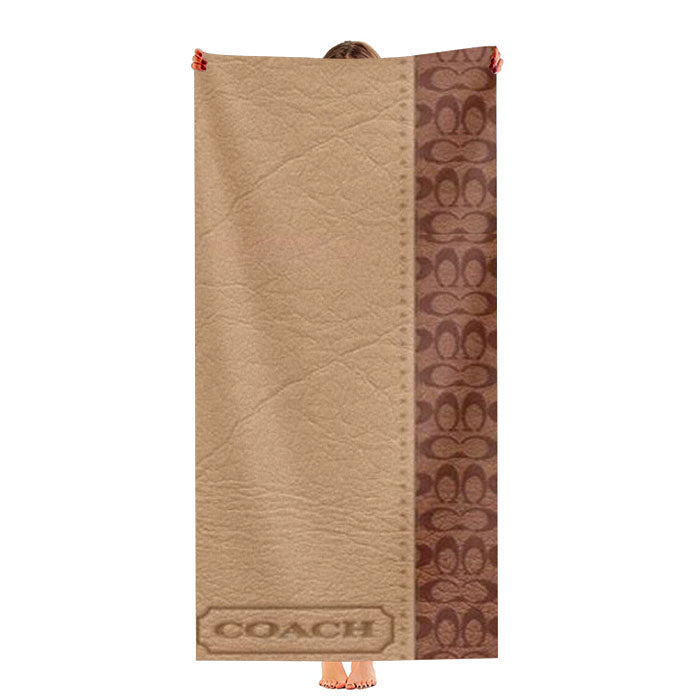 Coach Brown Ultra-Soft Luxury Bathroom Towels