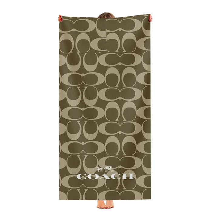 Coach New York Icon Ultra-Soft Luxury Bathroom Towels