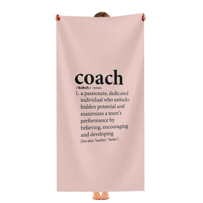 Coach Passionate Ultra-Soft Luxury Bathroom Towels