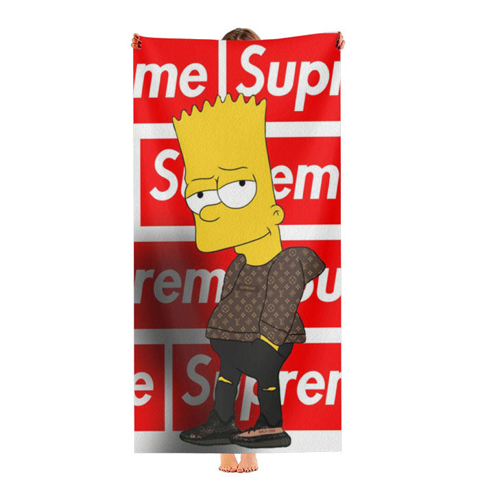 Cool Supreme Cartoon Ultra-Soft Luxury Bathroom Towels