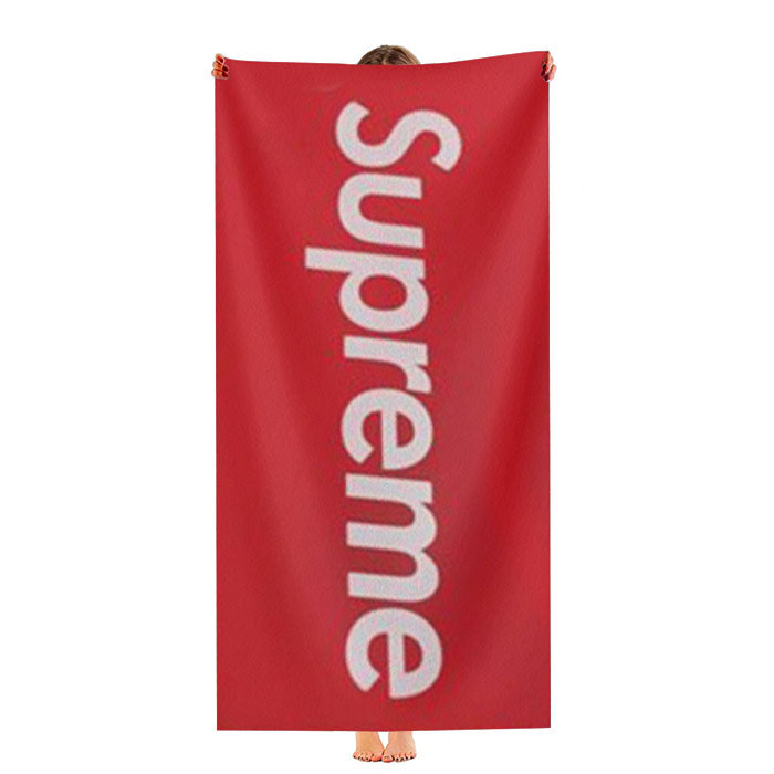 Custom Supreme Box Logo Ultra-Soft Luxury Bathroom Towels