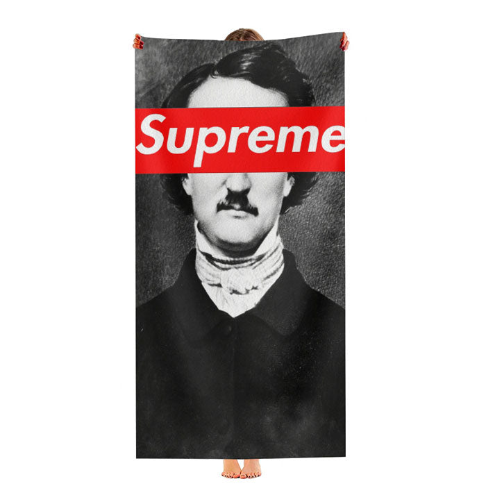 Edgar Allan Poe Supreme Ultra-Soft Luxury Bathroom Towels