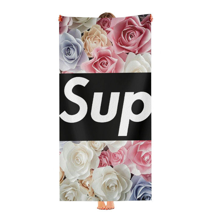 Flower Photograph X Supreme Ultra-Soft Luxury Bathroom Towels