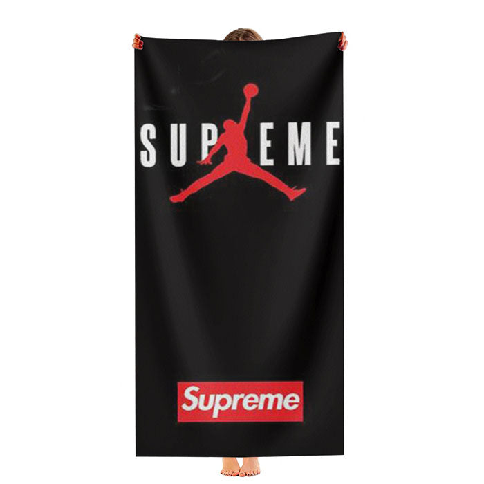 Jordan Supreme Black Ultra-Soft Luxury Bathroom Towels