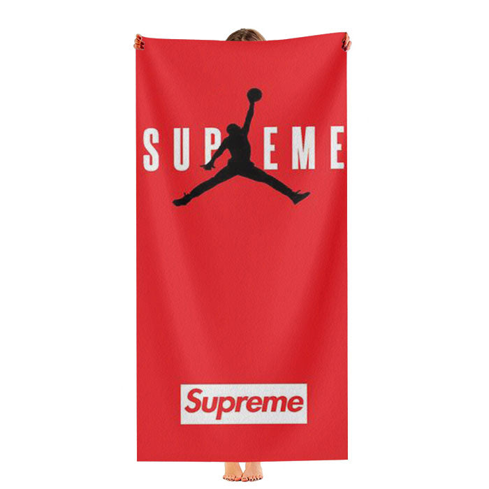 Jordan Supreme Red Ultra-Soft Luxury Bathroom Towels