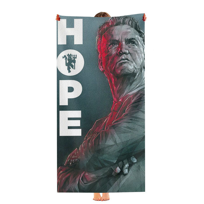 Menchester United Coach Ultra-Soft Luxury Bathroom Towels