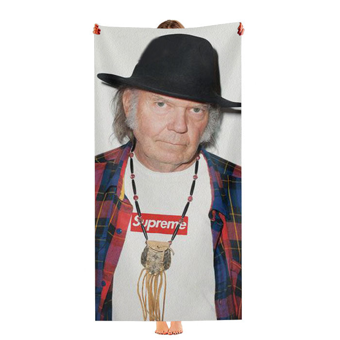Neil Young For Supreme Ultra-Soft Luxury Bathroom Towels