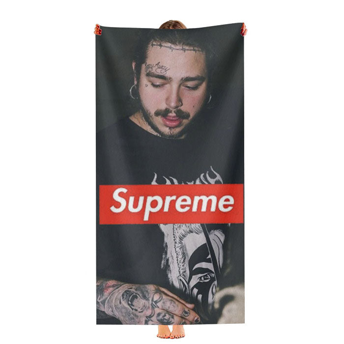 Postmalone Supreme Ultra-Soft Luxury Bathroom Towels