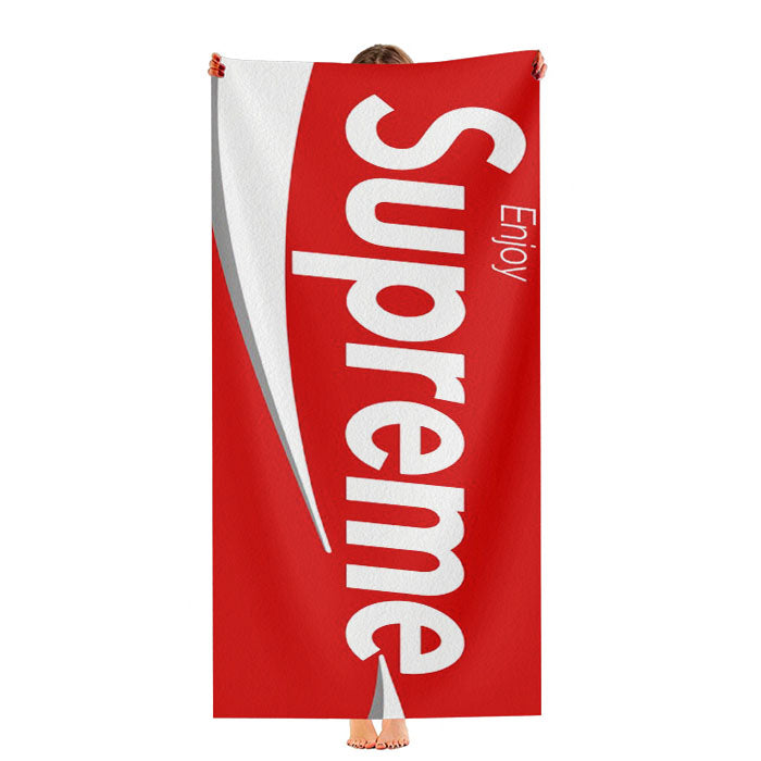 Rare Supreme Box Logo Ultra-Soft Luxury Bathroom Towels