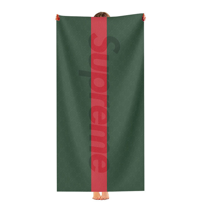 Red Line Stripe Ultra-Soft Luxury Bathroom Towels
