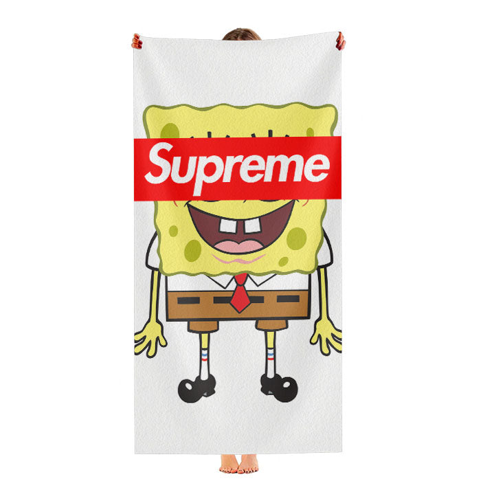 Spongebob Supreme Ultra-Soft Luxury Bathroom Towels