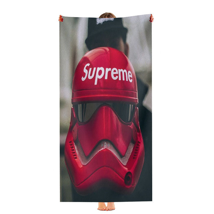 Stormtrooper Supreme Helmet Ultra-Soft Luxury Bathroom Towels