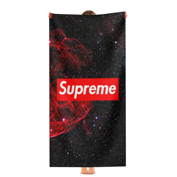 Supreme Black Red Of Galaxy Ultra-Soft Luxury Bathroom Towels