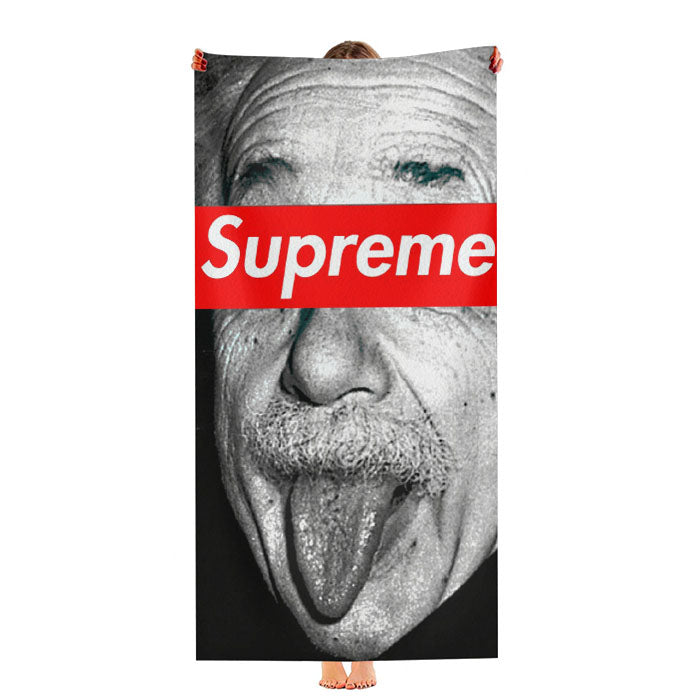 Supreme Bomba Atomica Albert Einstein Ultra-Soft Luxury Bathroom Towels