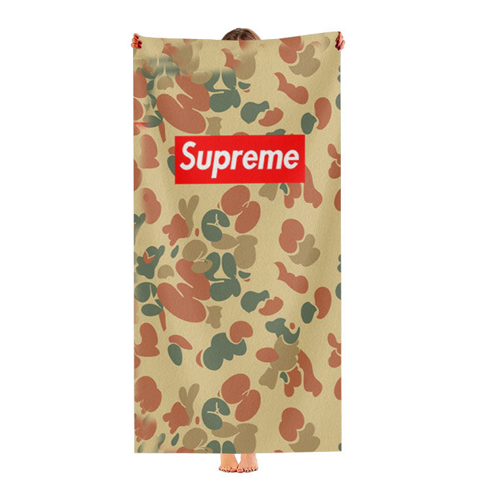 Supreme Camo Vertical Ultra-Soft Luxury Bathroom Towels