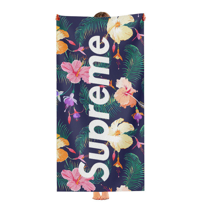 Supreme Flower Tropical Ultra-Soft Luxury Bathroom Towels