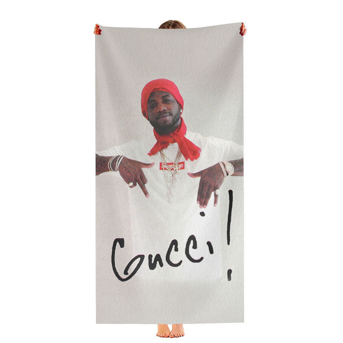 Supreme Gucci Mane Ultra-Soft Luxury Bathroom Towels