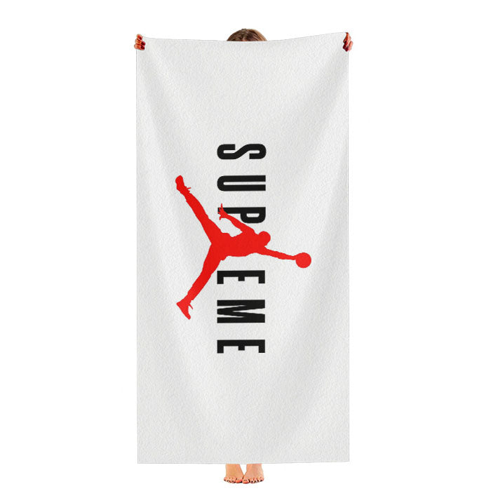 Supreme Jordan White Ultra-Soft Luxury Bathroom Towels