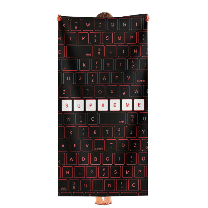 Supreme Keyboard Ultra-Soft Luxury Bathroom Towels