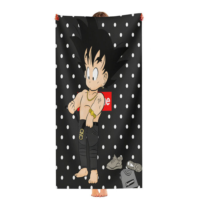 Supreme Kid Goku Ultra-Soft Luxury Bathroom Towels