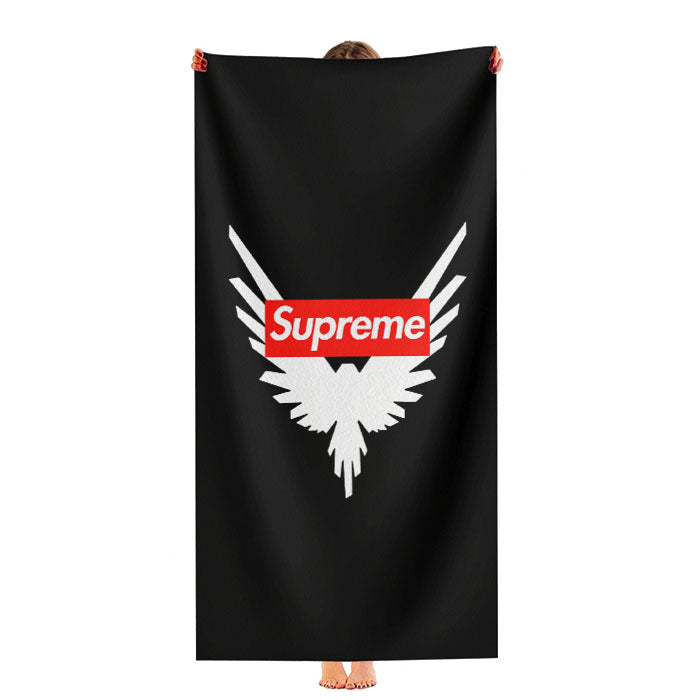 Supreme Maverick Logo Ultra-Soft Luxury Bathroom Towels