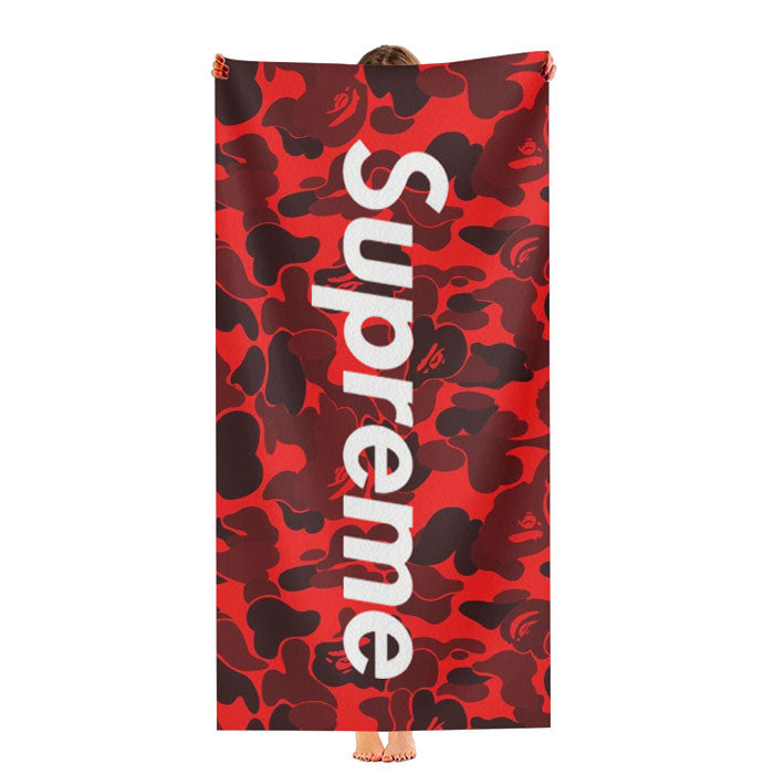Supreme Red Ultra-Soft Luxury Bathroom Towels