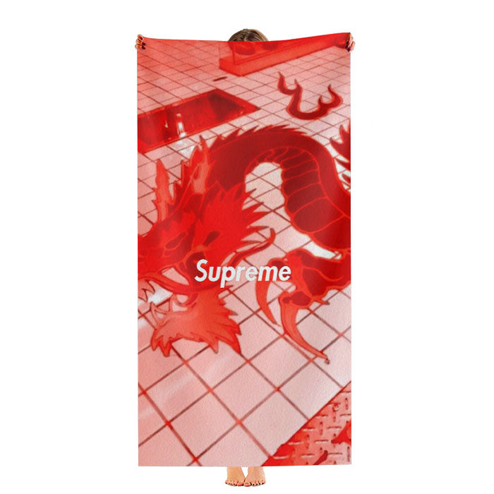 Supreme Red Dragon Ultra-Soft Luxury Bathroom Towels