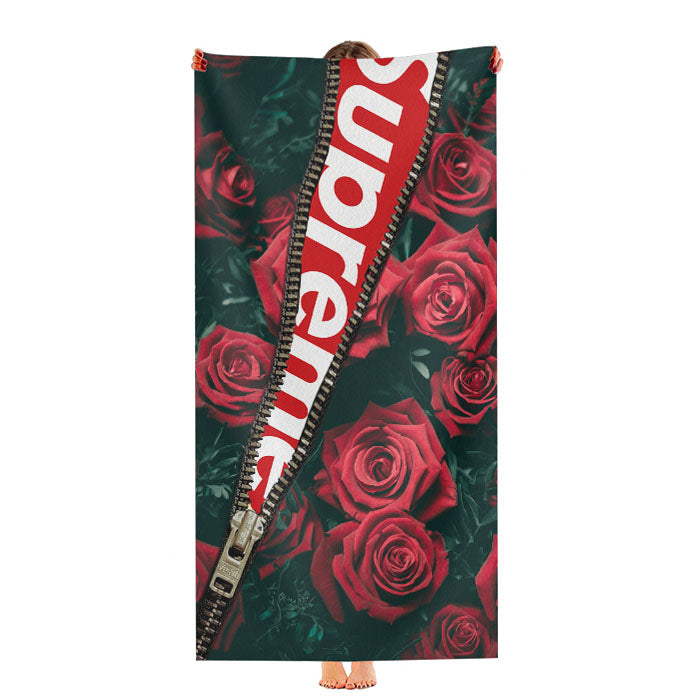 Supreme Roses Ultra-Soft Luxury Bathroom Towels