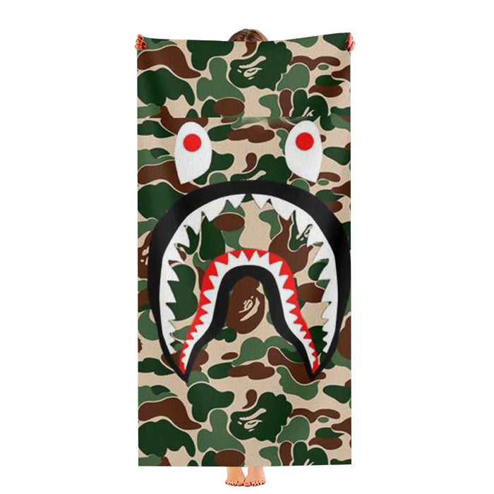 Supreme Shark Green Ultra-Soft Luxury Bathroom Towels