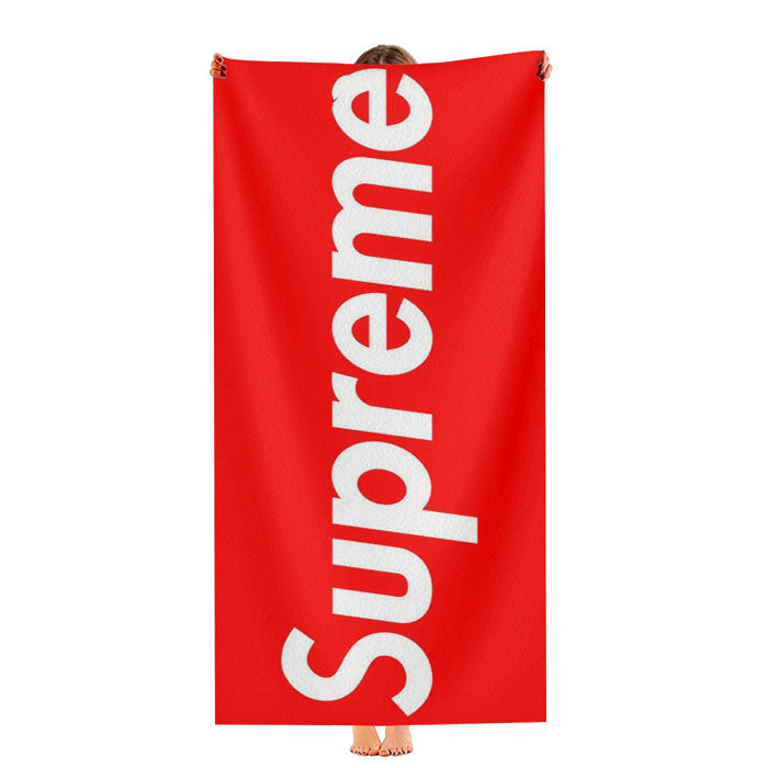 Supreme Simple Logo Ultra-Soft Luxury Bathroom Towels
