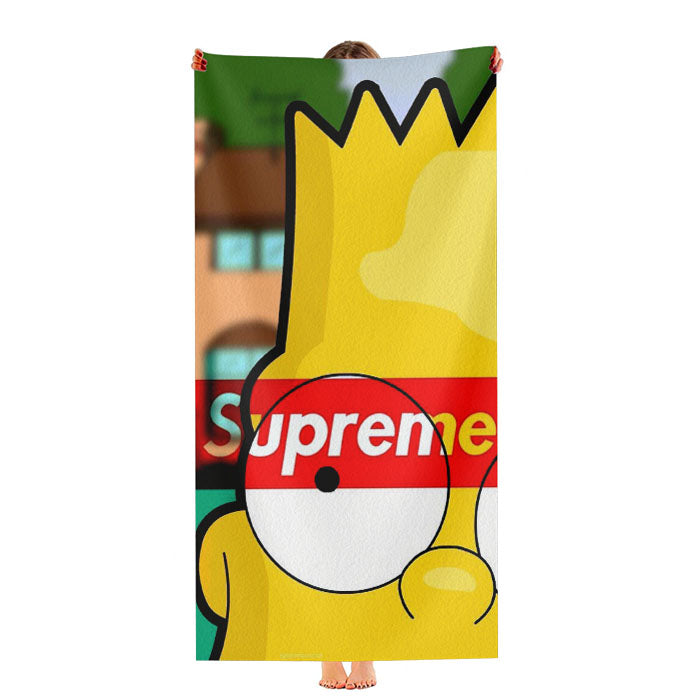Supreme Simpsons Fondos De Pantalla Los Ultra-Soft Luxury Bathroom Towels