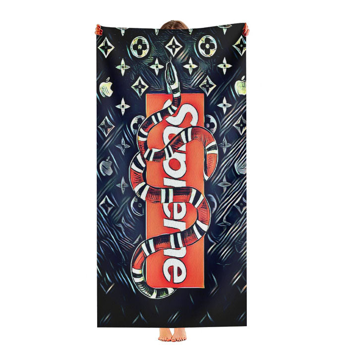 Supreme With Chanel Ultra-Soft Luxury Bathroom Towels