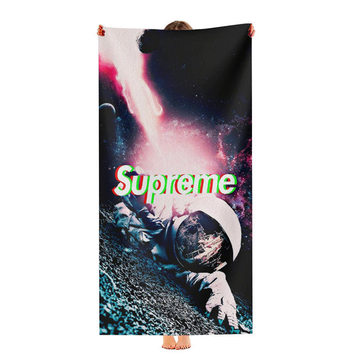 Supreme X Astronaut In Space Ultra-Soft Luxury Bathroom Towels