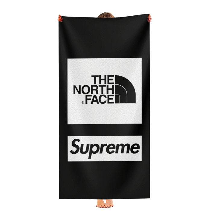 Supreme X Northface Ultra-Soft Luxury Bathroom Towels
