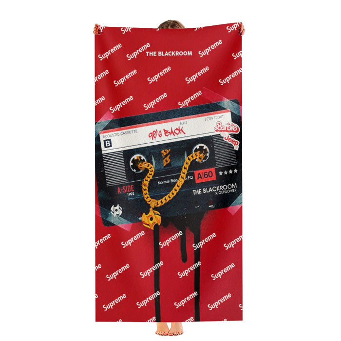 Supreme X The Blackroom 90S Back Ultra-Soft Luxury Bathroom Towels