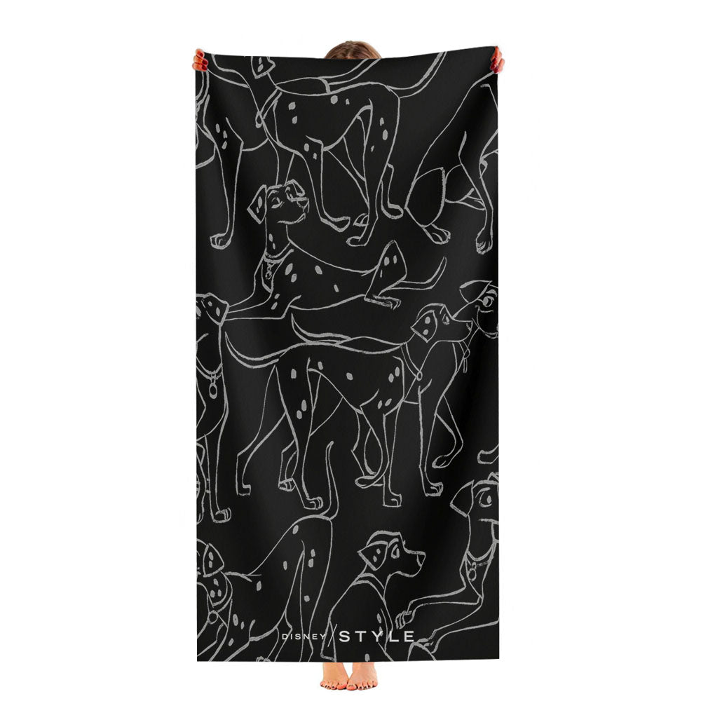 101 Dalmatians Pattern Ultra-Soft Luxury Bathroom Towels