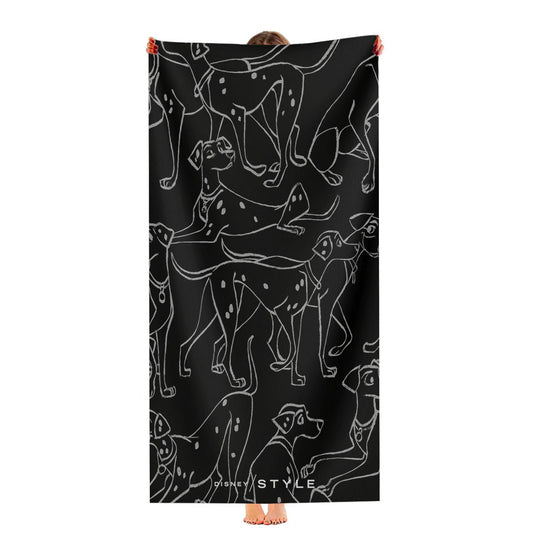 101 Dalmatians Pattern Ultra-Soft Luxury Bathroom Towels