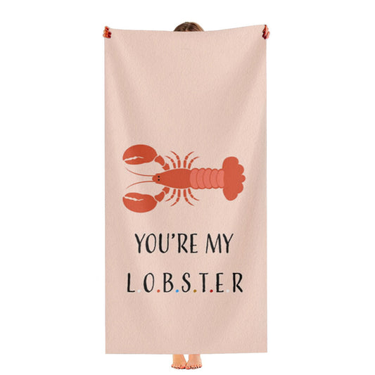 A Monkeys - Pink Ultra-Soft Luxury Bathroom Towels