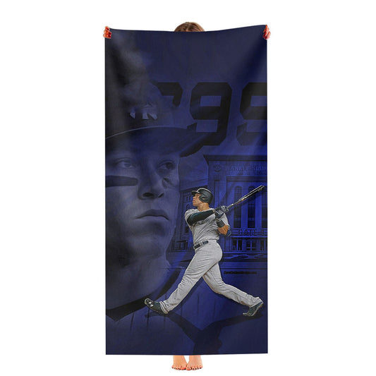 Aaron Judge Yankees 1 Ultra-Soft Luxury Bathroom Towels