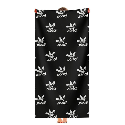 Adidas Pattern Ultra-Soft Luxury Bathroom Towels
