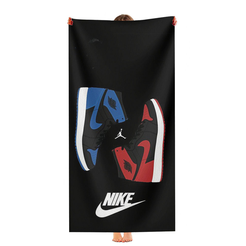 Air Jordan Nike Sneakers Ultra-Soft Luxury Bathroom Towels
