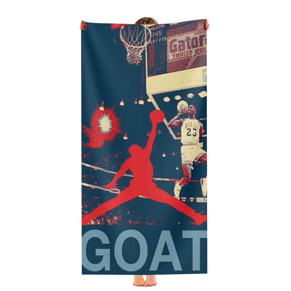 Air Jordan Wallpaper Ultra-Soft Luxury Bathroom Towels