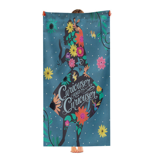 Alice In Wonderland 2 Ultra-Soft Luxury Bathroom Towels