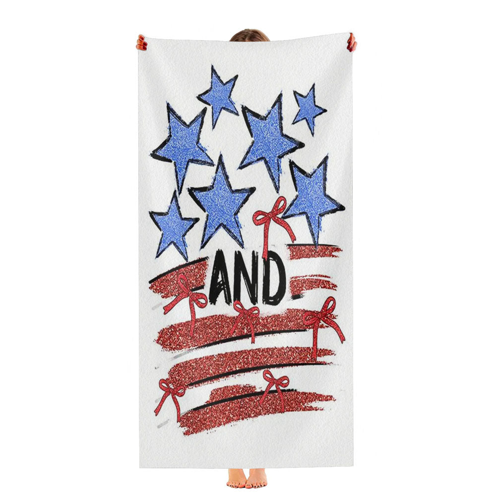 American Patriotic Ultra-Soft Luxury Bathroom Towels