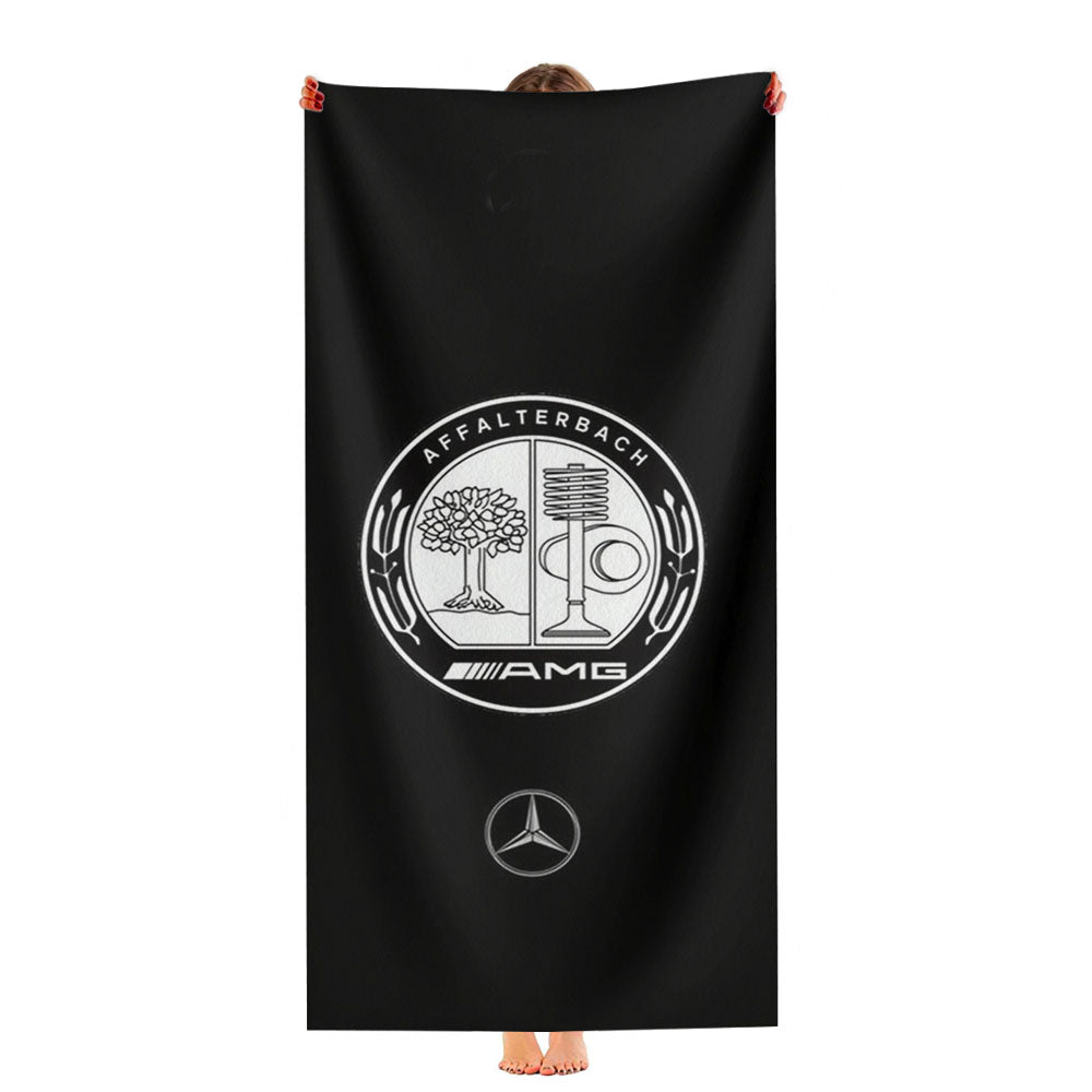 Amg Mercedes Benz Ultra-Soft Luxury Bathroom Towels