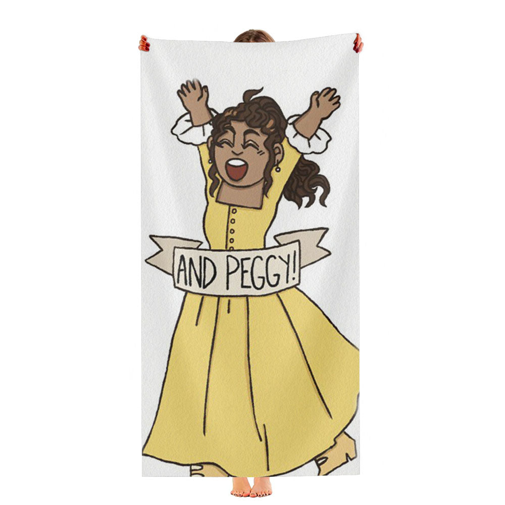 And Peggy Schuyler Hamilton Ultra-Soft Luxury Bathroom Towels
