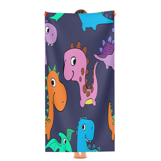 Animal Dino Pattern 2 Ultra-Soft Luxury Bathroom Towels