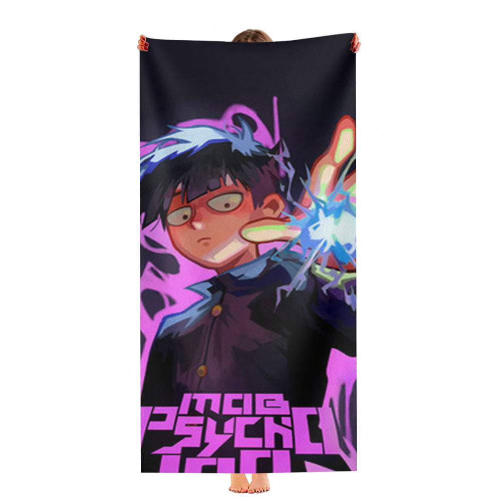 Anime Mob Psycho 100 Ultra-Soft Luxury Bathroom Towels